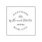 Personalised Handmade Rubber Stamp