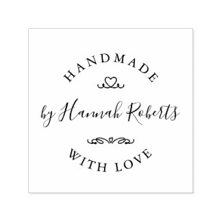 Personalised Handmade Self-inking Stamp