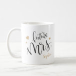 Personalised handwriting future mrs mugs<br><div class="desc">Cute Personalised future Mrs mugs,  great engagement gifts for new bride</div>