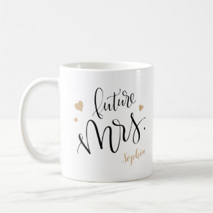 Personalised handwriting future mrs mugs
