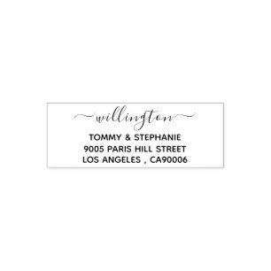 Personalised Handwriting Return Address Stamp