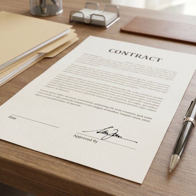 Personalised Handwritten Signature | Document Self-inking Stamp (Creator Uploaded)