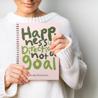 Personalised Happiness is a direction Notebook
