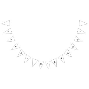 Personalised Happy Birthday Banner