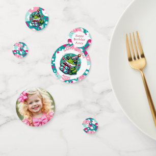 Personalised Happy Birthday Frog Themed Confetti