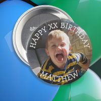 Personalised Happy Birthday Name and Age