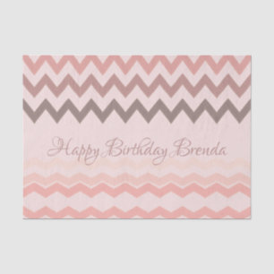 Personalised Happy Birthday Tissue Paper