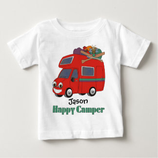 Personalised Happy Camper T-Shirt