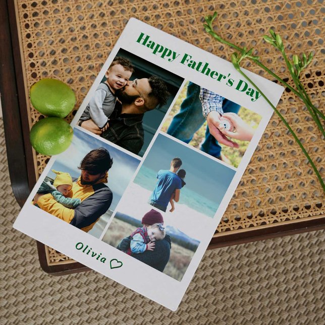 Personalised Happy Father's Day Card with Photo (Creator Uploaded)