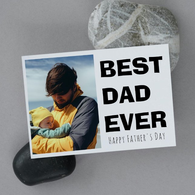 Personalised Happy Father's Day Card with Photo (Creator Uploaded)