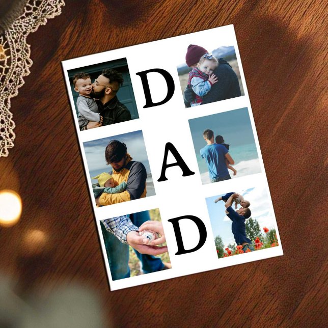 Personalised Happy Father's Day Card with Photo (Creator Uploaded)