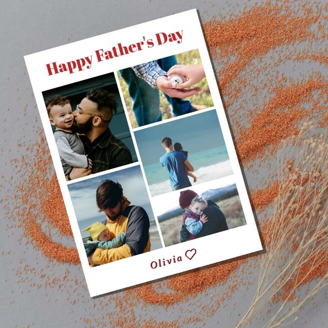 Personalised Happy Father's Day Card with Photo (Creator Uploaded)