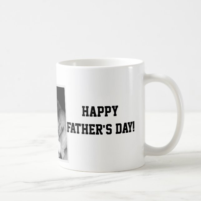 Personalised Happy Fathers Day Mugs ADD YOUR PHOTO (Right)