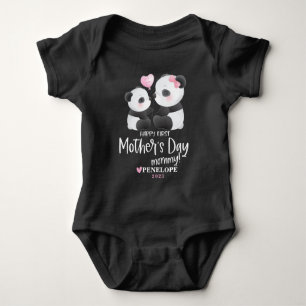 Personalised Happy First Mothers Day Baby Bodysuit