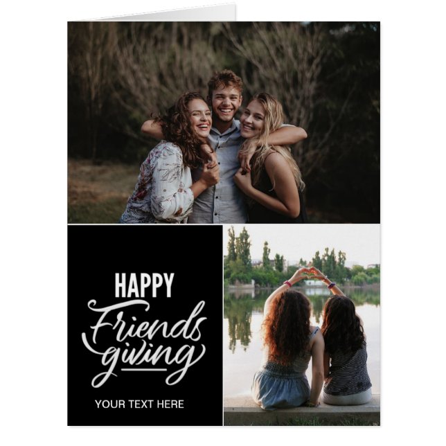 Personalised Happy Friendsgiving Card (Front)