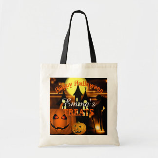 Personalised Happy Halloween Bag