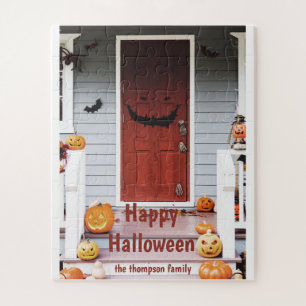 Personalised Happy Halloween Jigsaw Puzzle