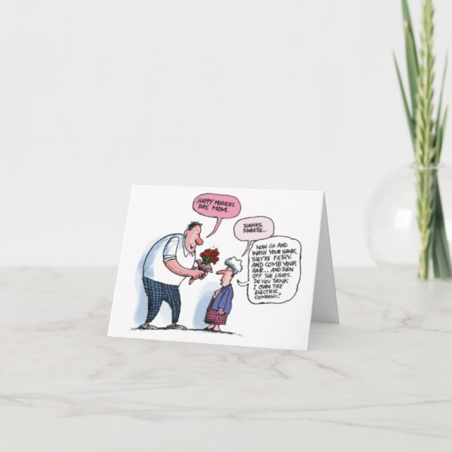 Personalised Happy Mothers Day Mum Card (Front)