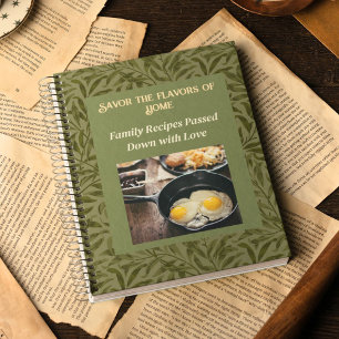 Personalised Happy Retirement Gifts for Mum Recipe Notebook