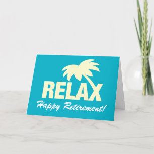 Personalised Happy Retirement greeting card