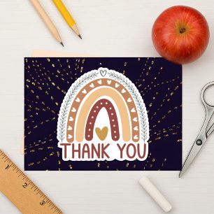 Personalised Happy Teachers Day Thank You Card.