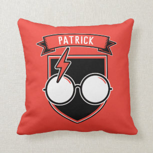 Personalised HARRY POTTER™ Badge Cushion
