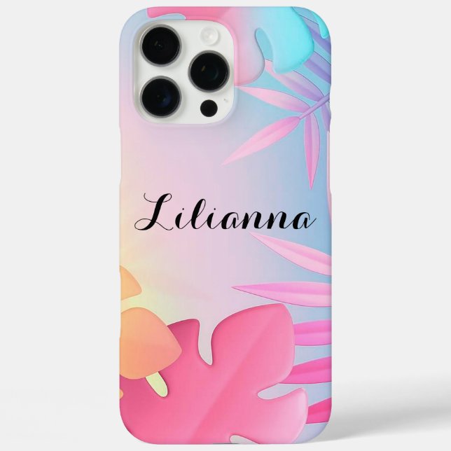 Personalised Hawaiian  Case-Mate iPhone Case (Back)