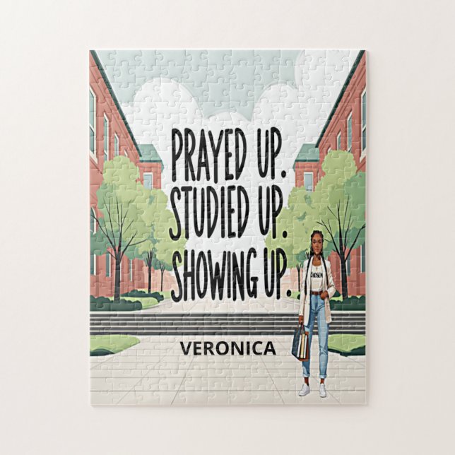 Personalised HBCU Faith Jigsaw Puzzle (Vertical)