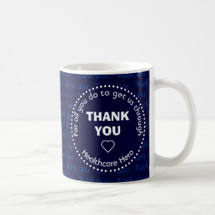 Personalised Healthcare Hero THANK YOU Mug