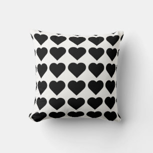 Personalised Heart Shape Pattern Custom Pillow Pou
