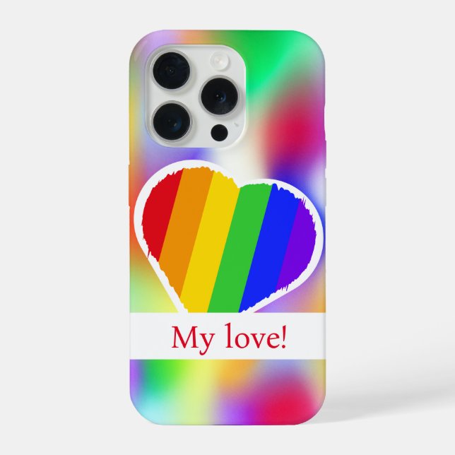 Personalised heart shaped image case (Back)