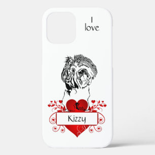 Personalised Heart/Shih Tzu Apple iPhone Case