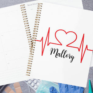Personalised Heart Simple Medical Planner