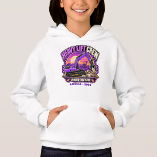 Personalised Heavy Lift Crew Purple