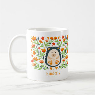 Personalised Hedgehog Coffee Mug