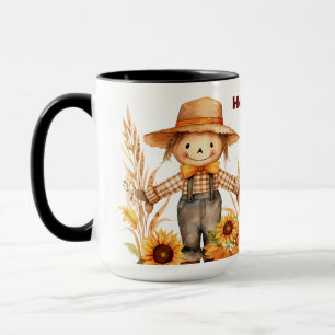 Personalised Hello Fall Ya’All Coffee Cup, Fall  Mug