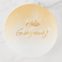 Personalised-Hello gorgeous!-Jewellery Holder-Ring