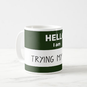 Personalised "Hello I Am" Mug