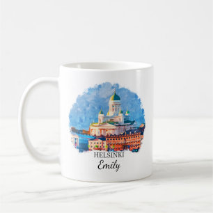 Personalised Helsinki Mug, Finland Coffee Mug