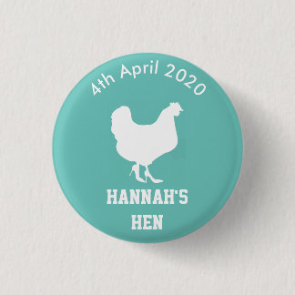 Personalised Hen Night Badge