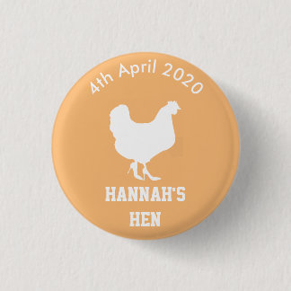 Personalised Hen Night Badge