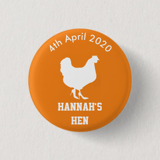 Personalised Hen Night Badge