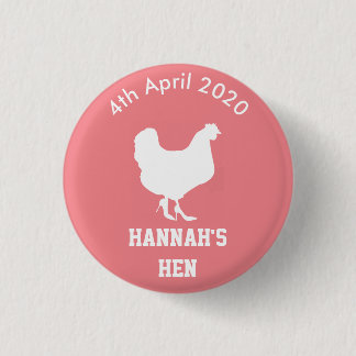 Personalised Hen Night Badge