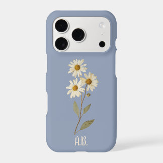 Personalised Herbarium Name Card iPhone Case