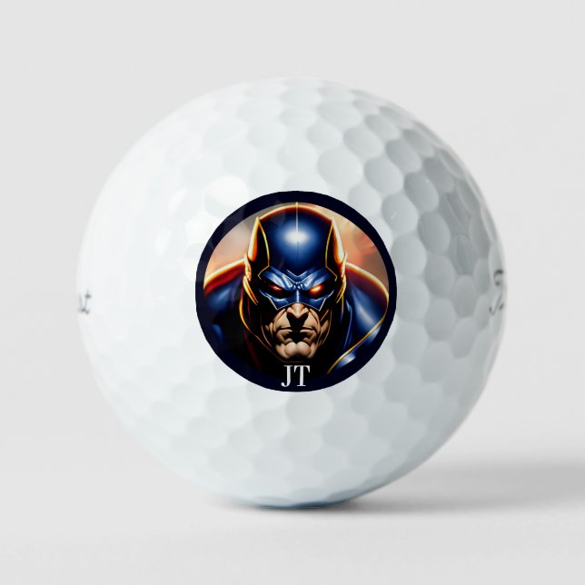 Personalised Hero Titleist Pro V1 Golf Balls (Front)