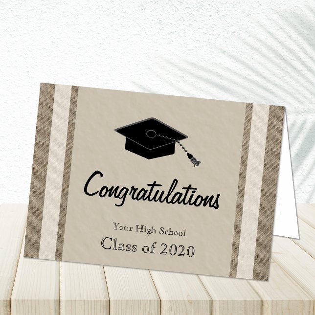 Personalised High School Graduation Card (Creator Uploaded)