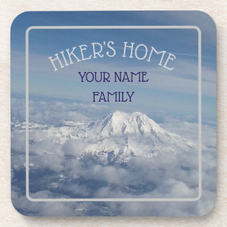 Personalised Hiker's Home Coaster