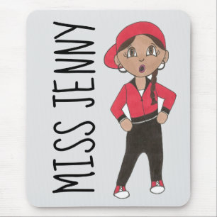 Personalised Hip Hop Jazz Dance Teacher Hip-hop Mouse Pad