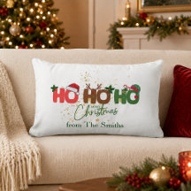 Personalised Ho Ho Ho Christmas