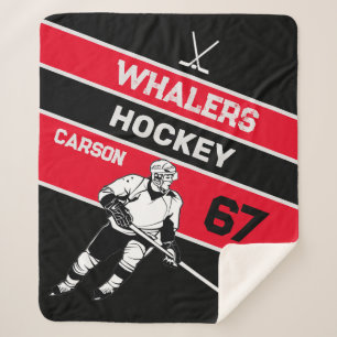 Personalised Hockey Blanket